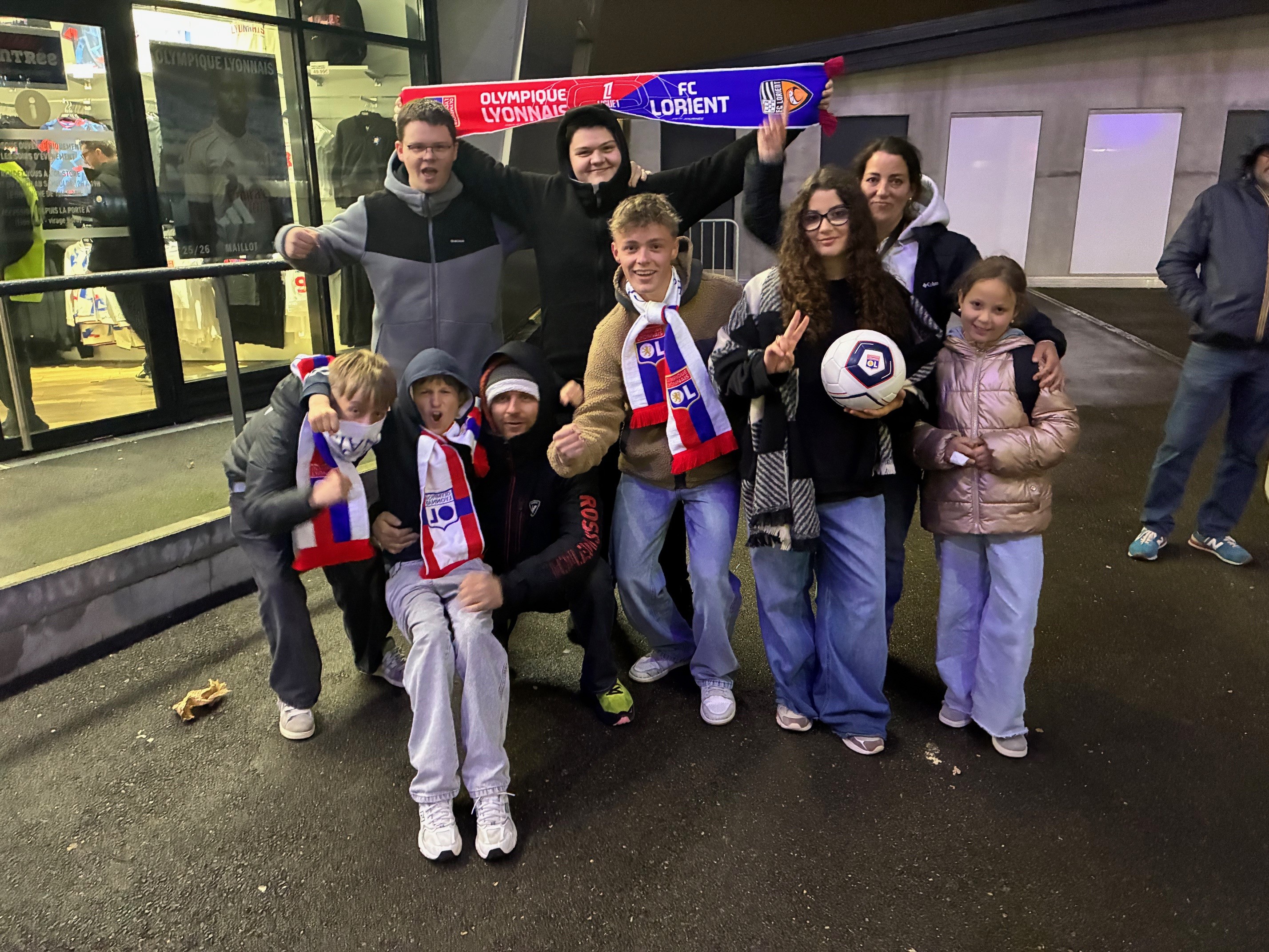 Sortie famille au Groupama stadium